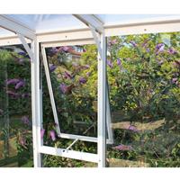 Vitavia Seitenfenster 'H' für Gewächshäuser weiß 3mm ESG - 