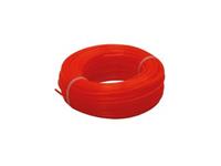 Toolland trimmerdraad 100 meter x 2,4 mm nylon rood