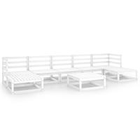 vidaXL 8-tlg. Garten-Lounge-Set Kiefer Massivholz 