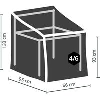 Perel Buitenhoes Voor Stapelstoelen - 95 Cm