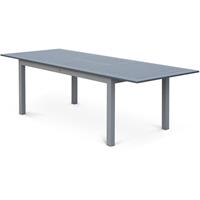 sweeek - Uitschuifbare aluminium tuintafel voor 8 personen