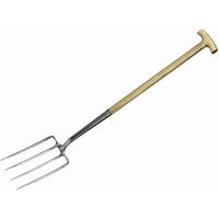 SIENA GARDEN CARAT Spatengabel Edelstahl 85 cm Eschen-T-Stiel