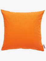 TOM TAILOR Kissenhülle mit Reißverschluss 50 x 50 cm Dove pflegeleichte Baumwolle orange