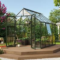 Vitavia Broeikas Olymp Maat 6700 Gepoedercoat Aluminium Smaragd Gehard Veiligheidsglas (esg) 3mm