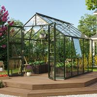 Vitavia Broeikas Olymp Maat 8300 Gepoedercoat Aluminium Smaragd Gehard Veiligheidsglas (esg) 3mm
