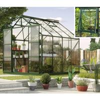 Vitavia Broeikas Jupiter Maat 6700 Gepoedercoat Aluminium Smaragd Polycarbonaat Beglazing (esg) 3mm