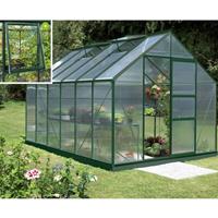 Vitavia Gewächshaus 'Meridian 1 9900' smaragd grün 9,9 m² 4 mm HKP - 