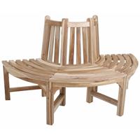 HARMS Baumbankhälfte JAVA Teak C-grade zerlegt 940149