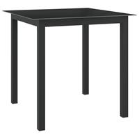 vidaXL 5-delige Tuinset aluminium antracietkleurig