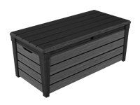 Intergard Opbergbox kussenbox antraciet 145x60,3x69,7cm