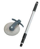 Wenko Rasen Kanten Schneider Roller Cut mit Schnitt Schutz Teleskop Stiel Garten