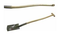 IDEALSPATEN IDEAL E1 Gr.2 Gärtner Spaten m. ergonomischem T-Stiel 24010230