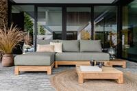 Wolfwood tuinmeubelen James Loungeset | incl. chaise longue