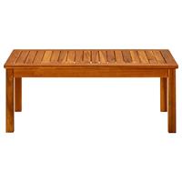 vidaXL Tuintafel 90x50x36 cm massief acaciahout