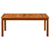 vidaXL Tuintafel 110x60x45 cm massief acaciahout