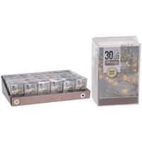 Batterijverlichting 30l + Timer Warmwit
