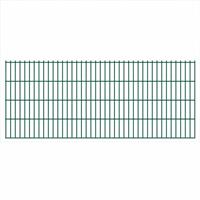 VidaXL Dubbelstaafmat 2008 X 830 Mm Groen