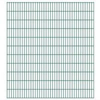 VidaXL Dubbelstaafmat 2008 X 2230 Mm 10 M Groen 5 Stuks