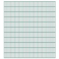 VidaXL Dubbelstaafmat 2008 X 2230 Mm 14 M Groen 7 Stuks