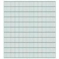 VidaXL Dubbelstaafmat 2008 X 2230 Mm 14 M Groen 7 Stuks