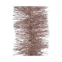 Decoris Kerstslingers Lichtroze 10 Cm Breed X 270 Cm - Guirlande Folie Lametta ichtroze Kerstboom Versieringen