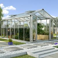 Vitavia Broeikas Zeus Comfort Maat 13800 Geanodiseerd Aluminium Gehard Veiligheidsglas Beglazing + Polycarbonaat 10mm