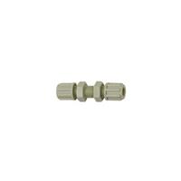 RIEGLER Gerade Schottverbindung, M14x1,5, für Schlauch 6/8 mm, SW 19, PP