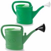 Forte Plastics 2x Stuks Kunststof Tuin Gieters 9 En 12 Liter Groen - Gieters