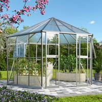Vitavia Broeikas Galaxis Maat 9000 Geanodiseerd Aluminium Gehard Veiligheidsglas (esg) + Polycarbonaat (pc) 6mm