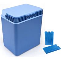 Cosy and Trendy Grote Koelbox Donkerblauw 32 Liter 40 X 30 X 45 Cm Incl. 6 Koelelementen - Koelboxen
