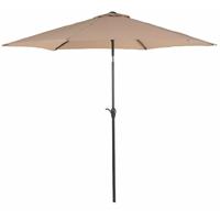 Beliani Zandbeige tuinparasol âŒ 2.7 m VARESE