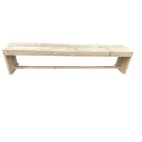 Wood4you Tuinbank New Harlem Steigerhout 150lx43hx38d Cm