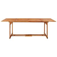 Tuintafel 220x90x75 cm massief acaciahout