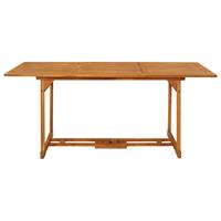 vidaXL Tuintafel 180x90x75 cm massief acaciahout