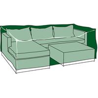 SIN MARCA Schutzhülle für Chaiselongue + Tisch 213x132x74cm