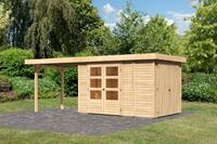 Woodfeeling | Tuinhuis Retola 3 met Overkapping 2,8 en Opslagruimte