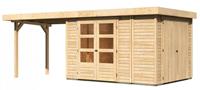 Woodfeeling | Tuinhuis Retola 4 met Overkapping 2,8 en Opslagruimte