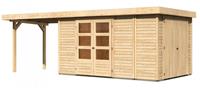 Woodfeeling | Tuinhuis Retola 6 met Overkapping 2,8 en Opslagruimte