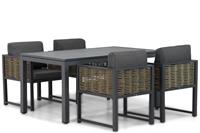 Santika Furniture Santika Salviano/Concept 160 cm dining tuinset 5-delig