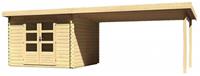 Woodfeeling | Tuinhuis Bastrup 5 met Overkapping 4,0