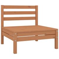 vidaXL 4-tlg. Garten-Lounge-Set Honigbraun Massivholz Kiefer 