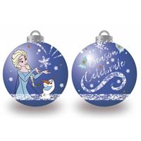 Weihnachtsbaumkugel Frozen Memories 6 St&uuml;ck Blau Wei&szlig; Kunststoff (&oslash; 8 Cm)