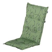 Hartman kussens Tuinkussen hoge rug   Faces green