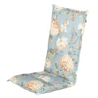 Hartman kussens Tuinkussen hoge rug   Lisa blue
