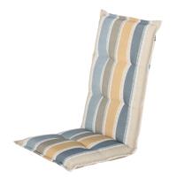 Hartman kussens Tuinkussen hoge rug   Pim blue