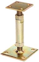 GAH Pfostenträger zum Aufschrauben höhenverstallbar 70 x 150  190 mm