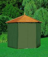 Promadino Pavillon-Schutzh&uuml;lle, f&uuml;r Holzpavillon Palma