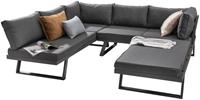 Destiny Tuinset Manhattan Bankset gemakkelijk in onderhoud, hoogwaardige materialen (set, 15-delig)