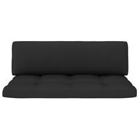 VIDAXL Palettensofa-auflagen 2 Stk. Schwarz