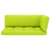 VIDAXL Palettensofa-Auflagen 3 Stk. Hellgrün